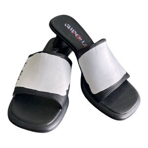 CAMPERLAB Black Dina Leather Sandals Size 37